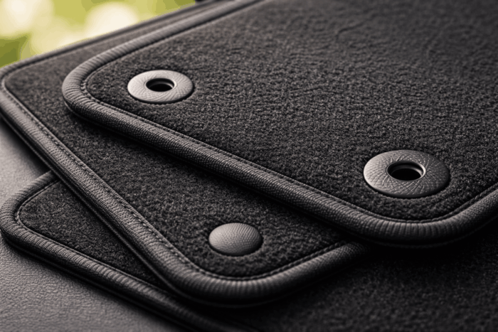 Wie Gummimatten den Fahrzeuginnenraum sauber halten