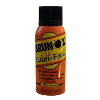 Brunox Lubri-Food Spray für die Lebensmittelindustrie, 100 ml