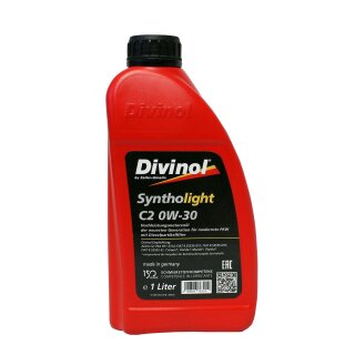 Divinol Syntholight C2 0W-30, 1 Liter