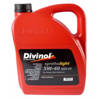 Divinol Syntholight 505.01 SAE 5W-40