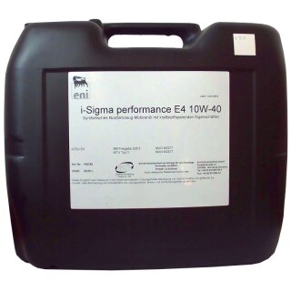 eni i-Sigma performance E4 SAE 10W-40