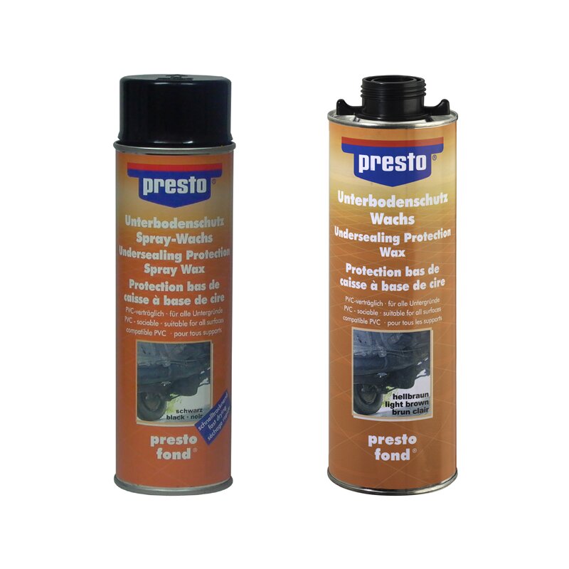 presto Unterbodenschutz Bitumen - als Spray oder Pinseldose - Graf  Bauzentrum
