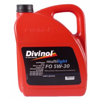 Divinol Multilight FO SAE 5W-30, 5 Liter