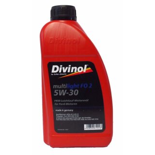 Divinol Multilight FO 2 SAE 5W-30, 1 Liter