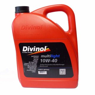 Divinol Multilight SAE 10W-40, 5 Liter