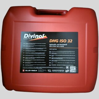 Divinol DHG ISO 32, 20 Liter