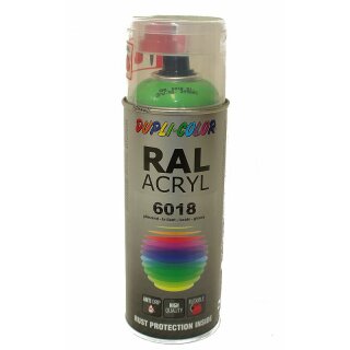 Dupli Color RAL 6018 gelbgrün gl. 400