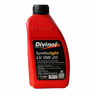 Divinol Syntholight LV 0W-20, 1 Liter