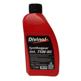 Divinol Synthogear Int. 75W-80, 1 Liter